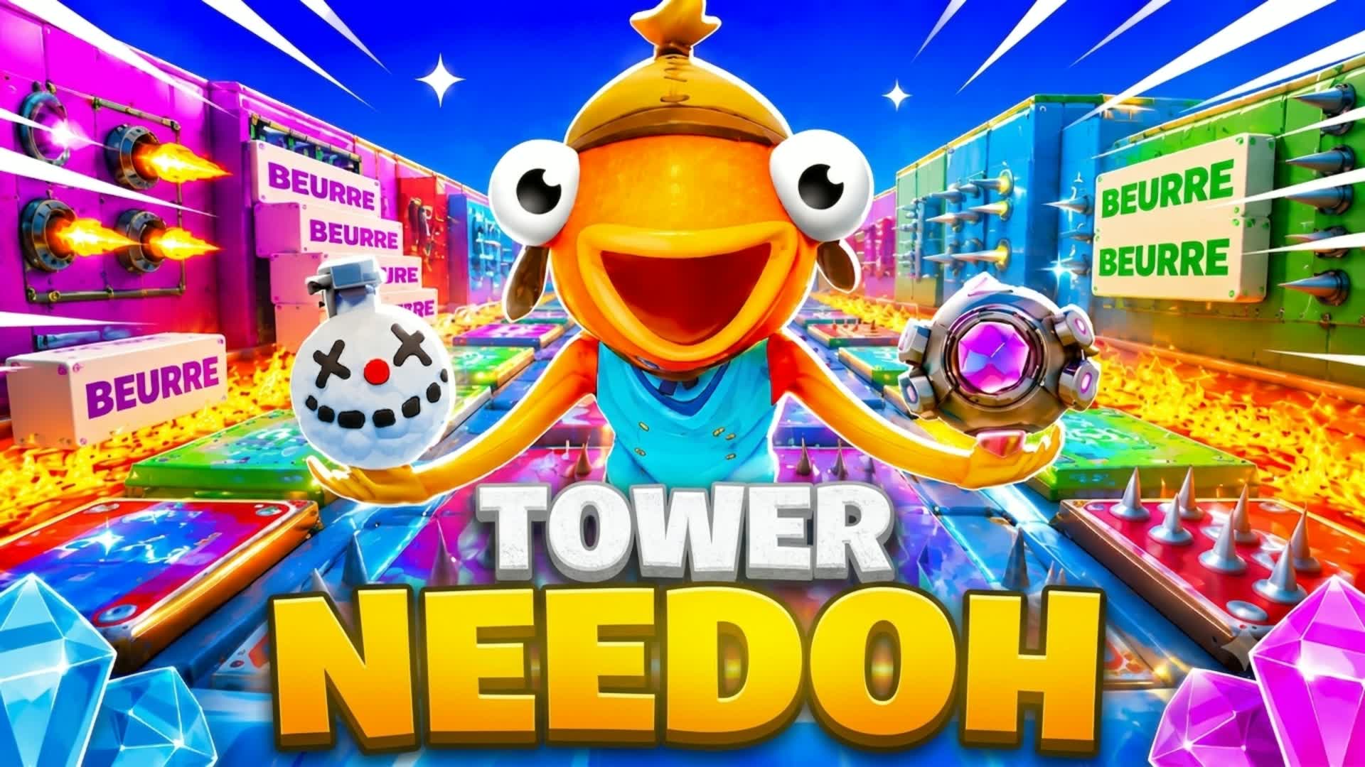 NEEDOH TOWER ⭐ — Fortnite Creative map