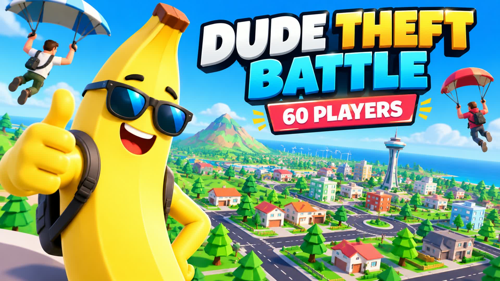 Dude Theft Battle — Fortnite Creative map