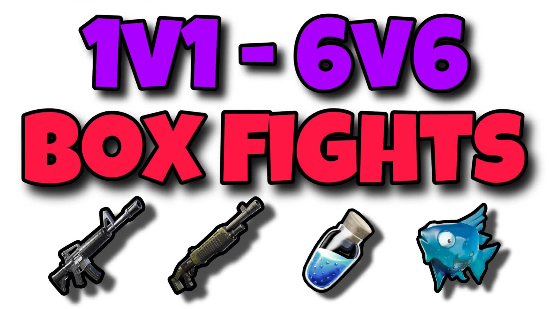 Box Fights (6v6) 📦 — Fortnite Creative map