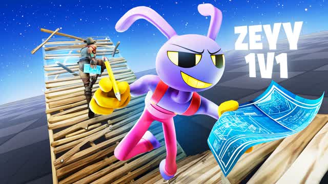 Zeyy 1v1 Build Fights (200 Pumps) — Fortnite Creative map cover art