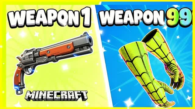 GUN GAME MC EXTREME SPIDERS CITY 🚗 — Fortnite Creative map cover art
