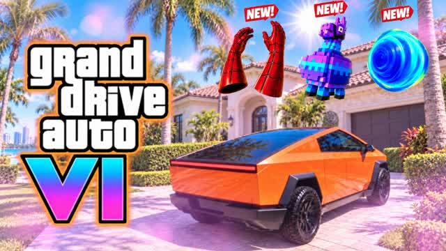 VI [LUCIA GRAND DRIVE AUTO 6 ] VI — Fortnite Creative map cover art