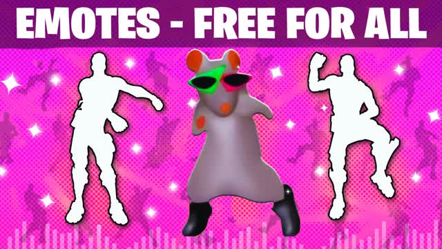 TIKTOK EMOTES FREE FOR ALL — Fortnite Creative map