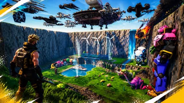 🛣️🚗CITY CAR - ALL GUNS&CARS🛣️🚗 — Fortnite Creative map cover art