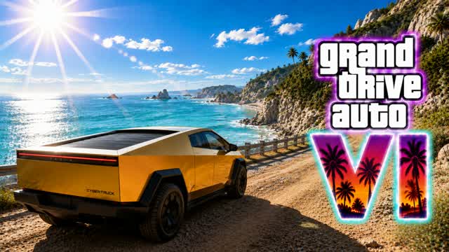 GDA VI 6 GRAND DRIVE AUTO 6 TEXAS — Fortnite Creative map cover art