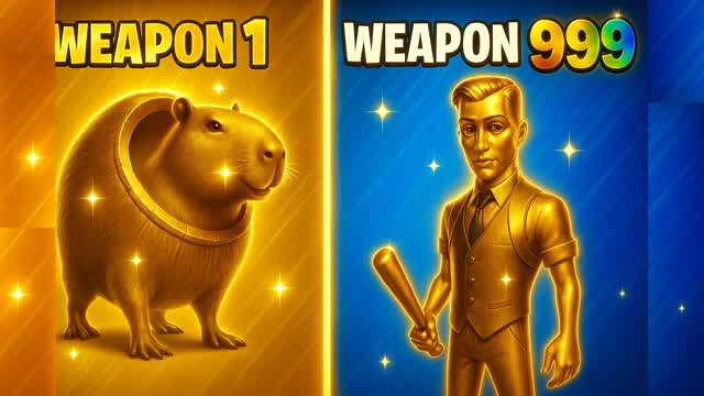 GOLD GUN GAME — Fortnite Creative map