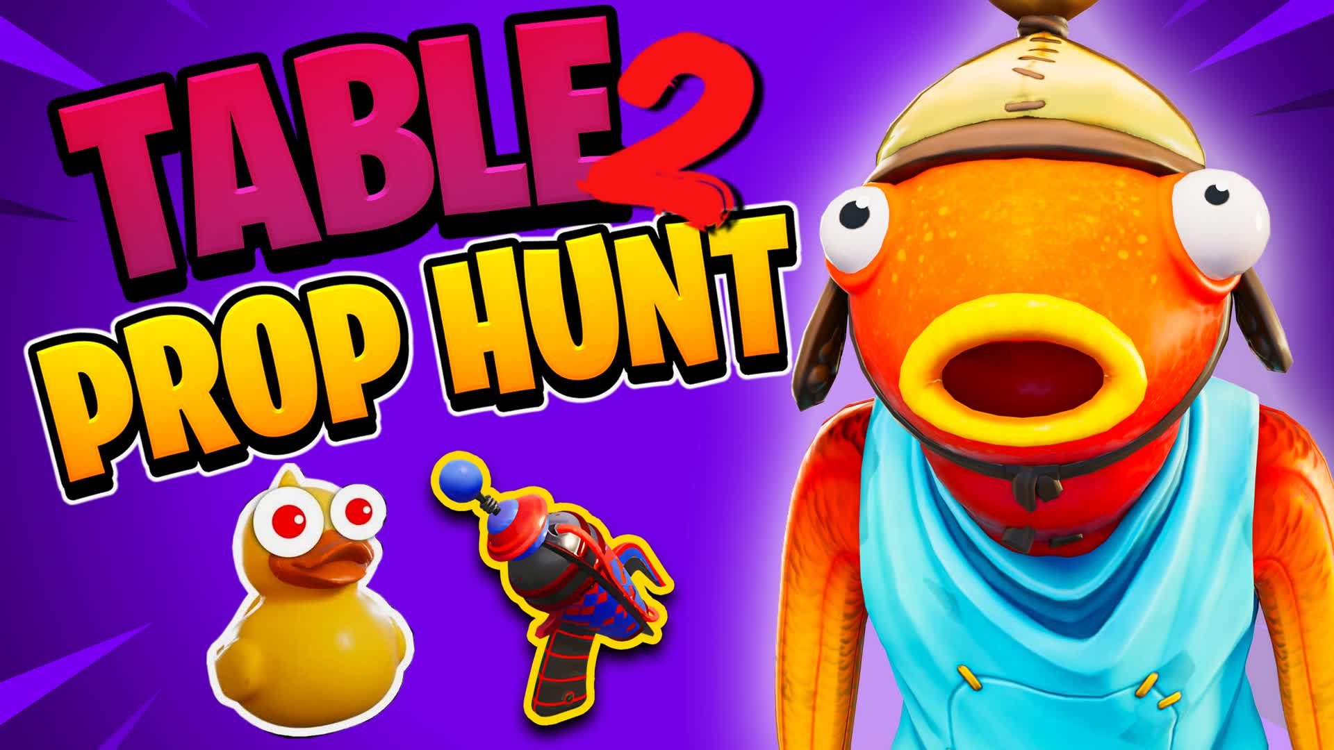 Table2 - Prop Hunt — Fortnite Creative map
