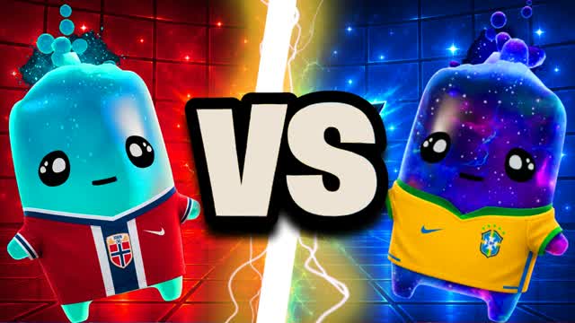 BLUE VS RED NITRO STRIKE 🔵🔴 — Fortnite Creative map
