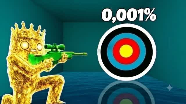 SUPER CRAZY TRICKSHOT UNC — Fortnite Creative map cover art