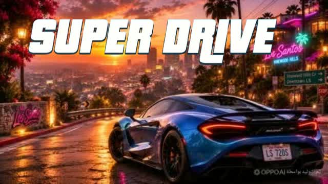 MEGA DRIVING SUPER CITY FFA 🌴🌴🌴 — Fortnite Creative map cover art