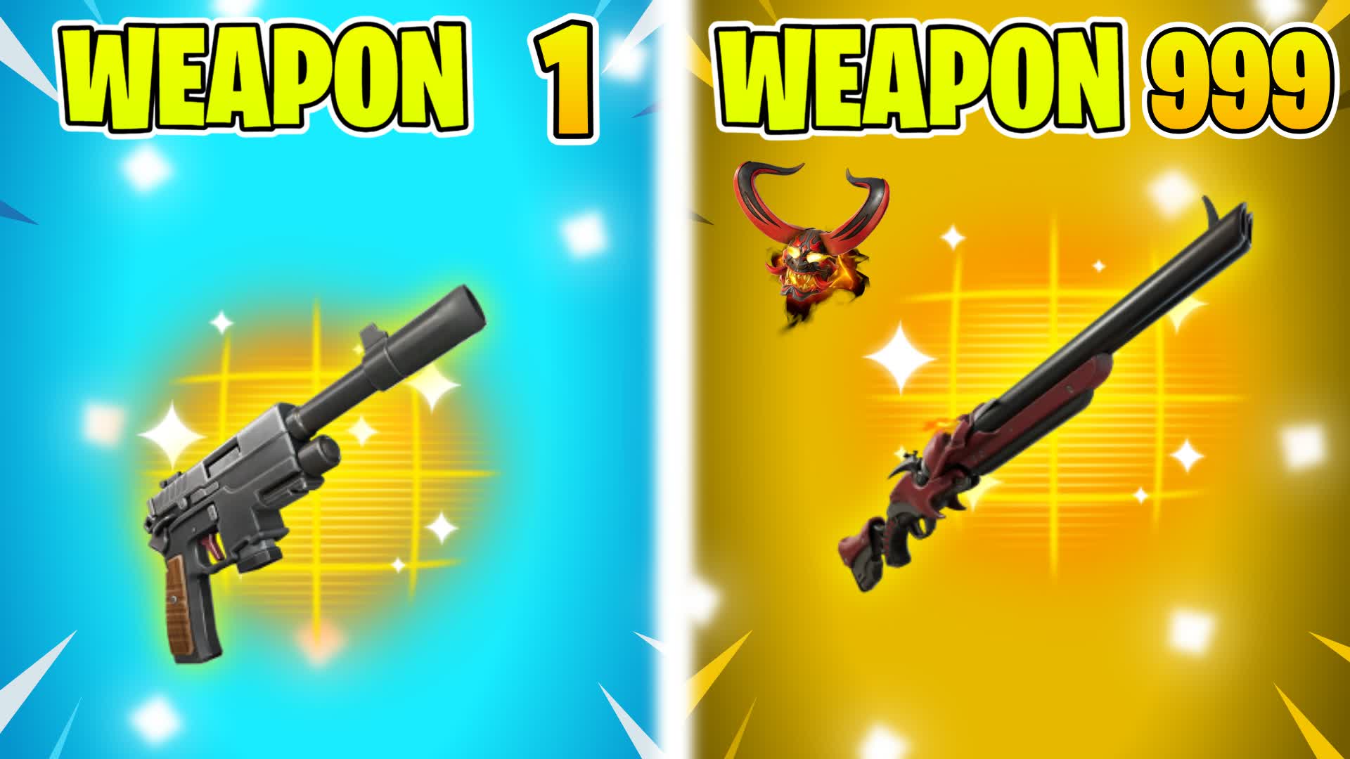 GUN GAME  FUN GAME ALL WEAPONS — Fortnite Creative map