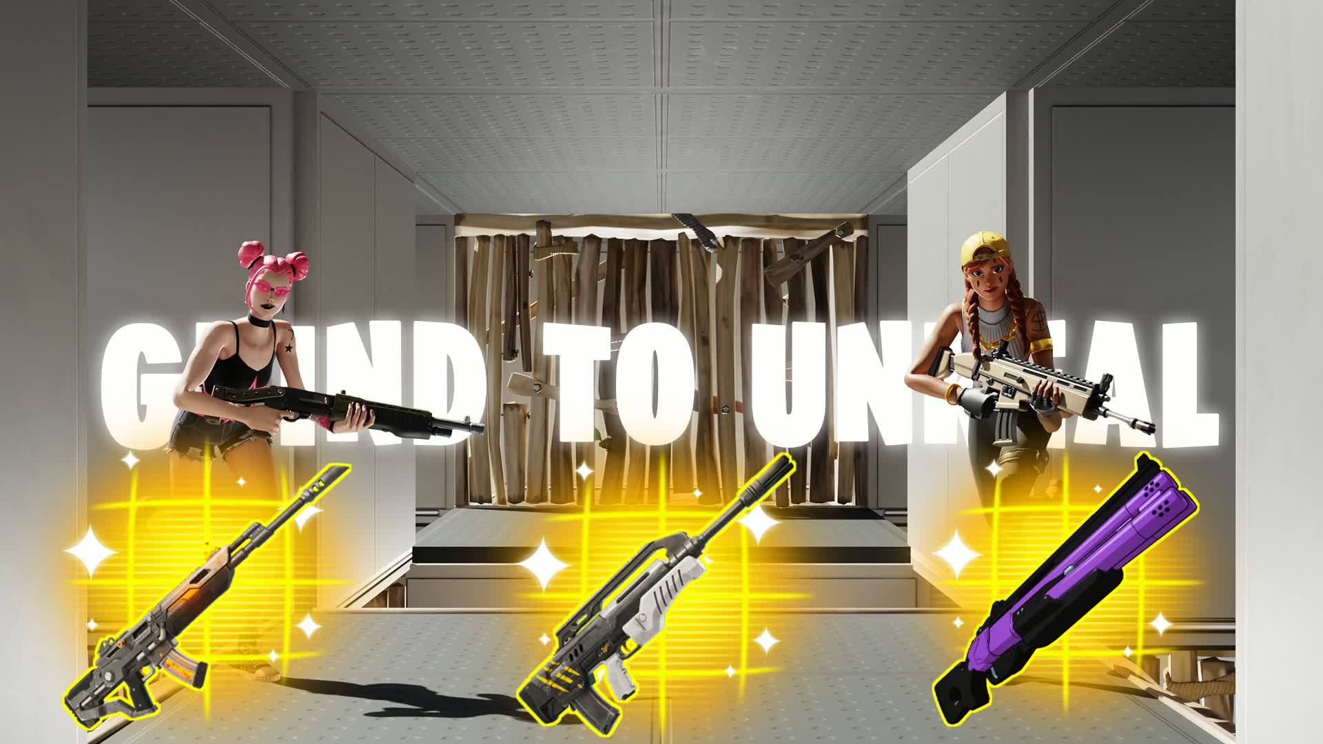 GRIND TO UNREAL🏆 — Fortnite Creative map