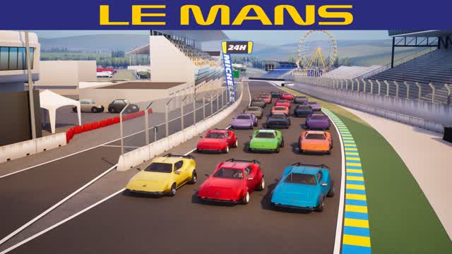 Endurance Racing - Le Mans 🇫🇷 — Fortnite Creative map