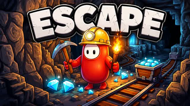 BLOCK ULTIMATE ESCAPE 💎⛏️ — Fortnite Creative map cover art