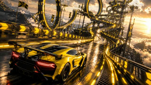 CAR GAME 🕹️ SKY SUPER RAMP🔥 — Fortnite Creative map cover art