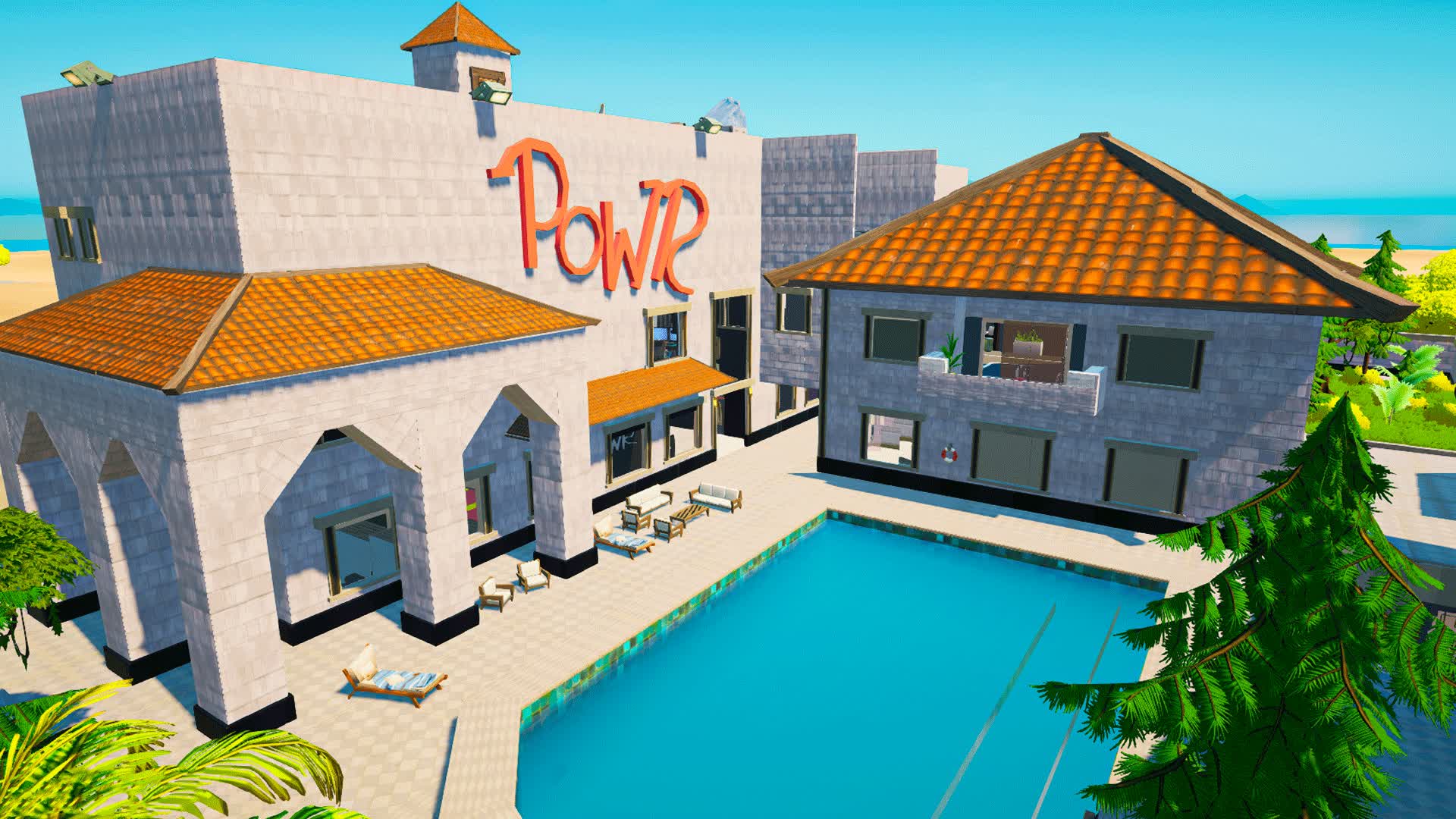 غميضة فلة باور / Hide & Seak PowrVilla — Fortnite Creative map