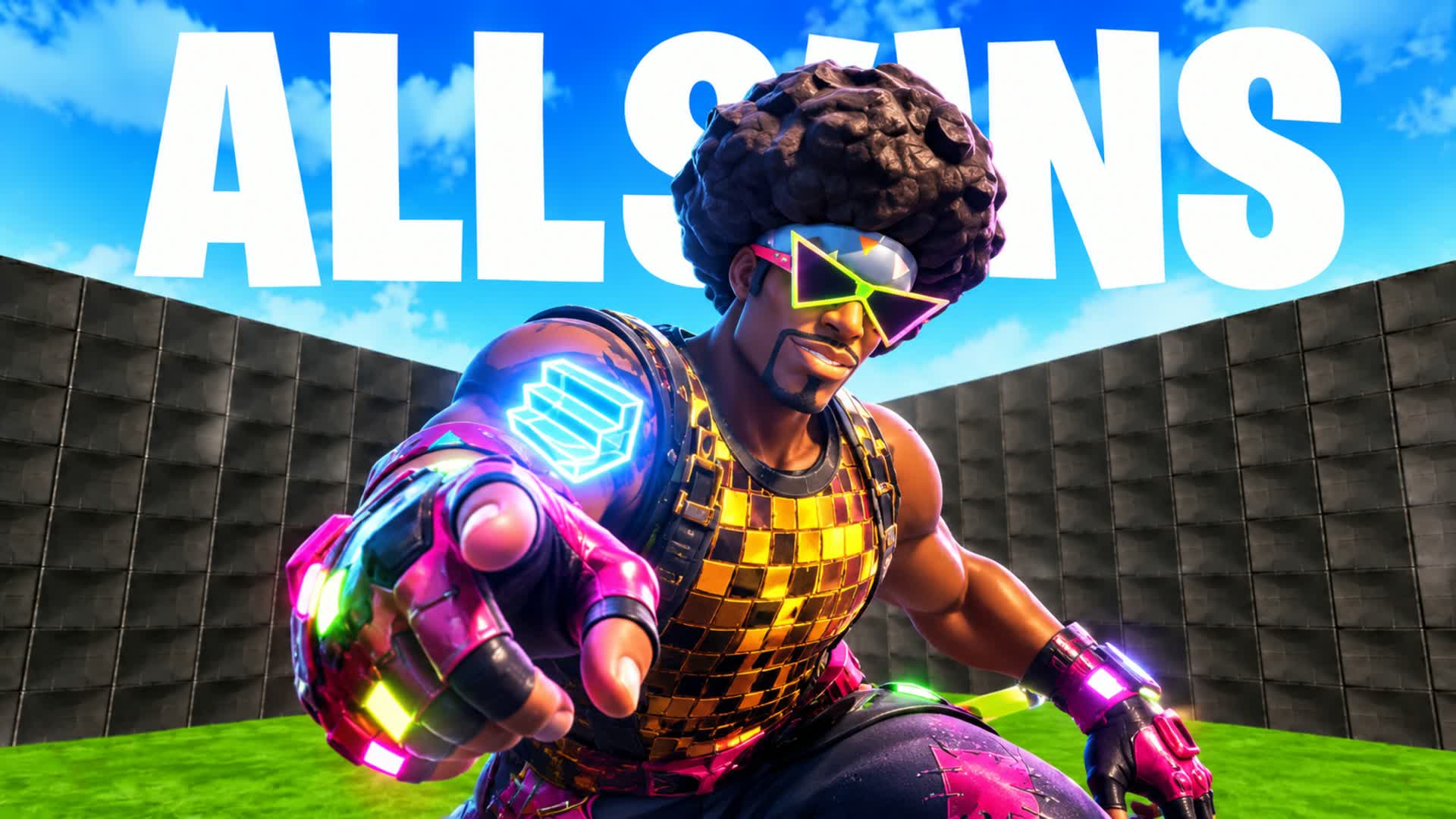 1V1 ALL GUNS DANCE — Fortnite Creative map