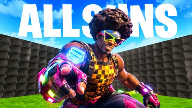 1V1 ALL GUNS DANCE — Fortnite Creative map