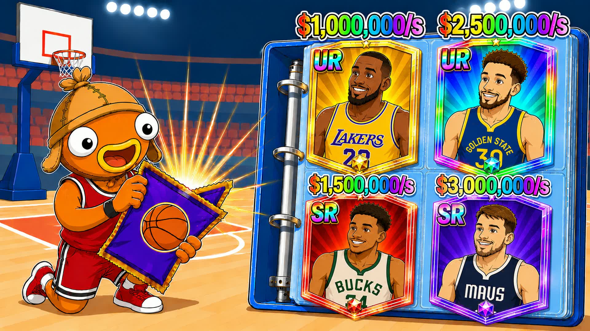BASKETBALL CARDS TYCOON — Fortnite Creative map