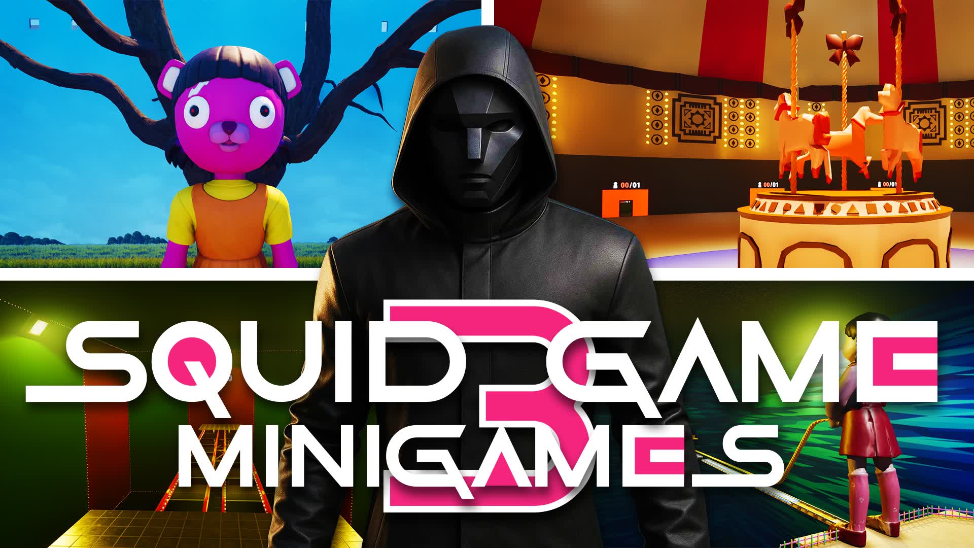 SQUID GAME لعبىة الحبار — Fortnite Creative map