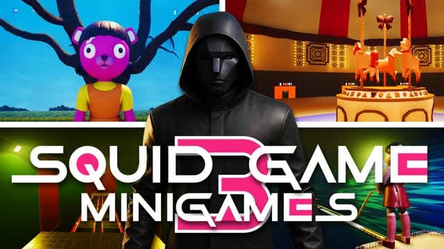 SQUID GAME لعبىة الحبار — Fortnite Creative map cover art