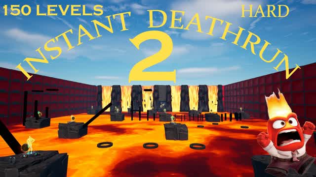 INSTANT DEATHRUN 2 — Fortnite Creative map cover art