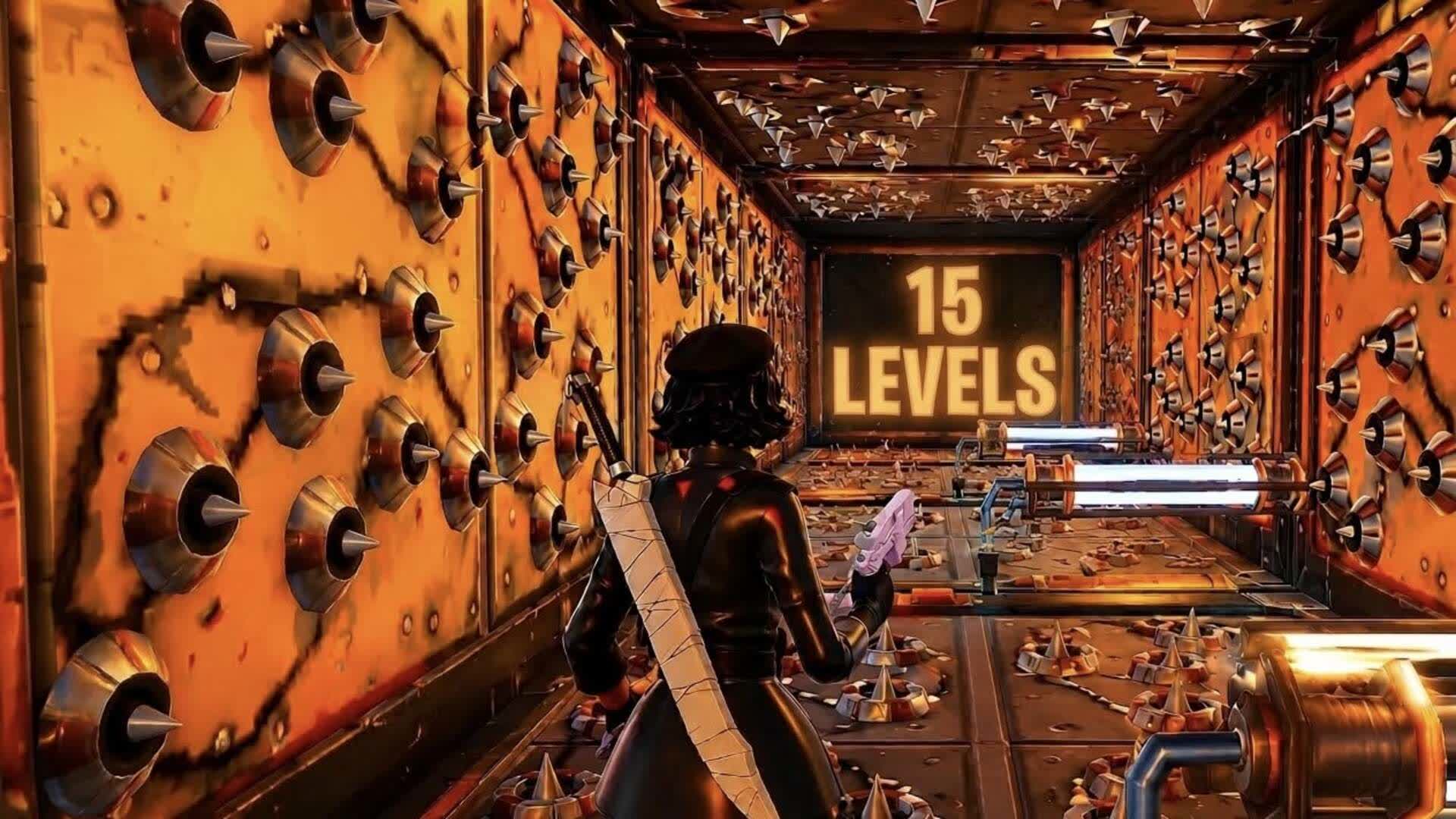 7999 15 LEVEL PARKOUR — Fortnite Creative map