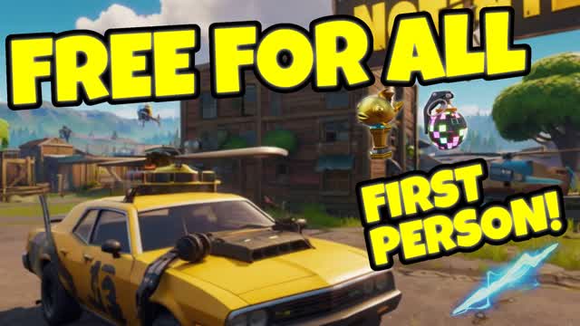 First Person Open World Fight — Fortnite Creative map cover art