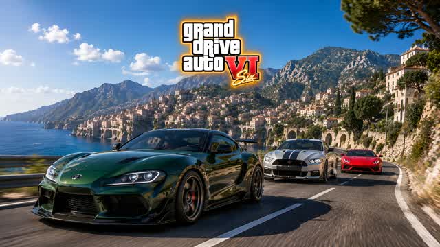 GDA 6 GRAND DRIVE AVTO 6 — Fortnite Creative map cover art