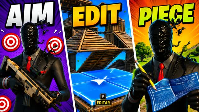 TRAINING PACK🎯 [AIM EDIT PIECE 1v1] — Fortnite Creative map