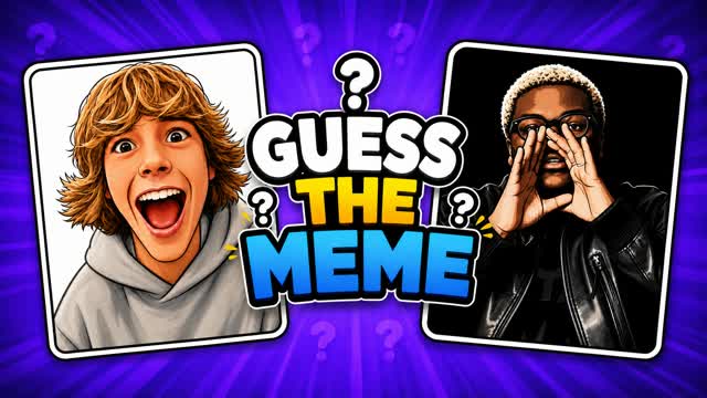 Guess the Meme by Sound • Party Game — Fortnite Creative map cover art