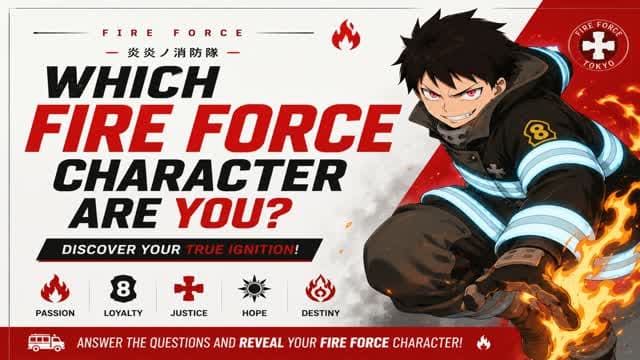 Which Fire Force Character Are You? — Fortnite Creative map