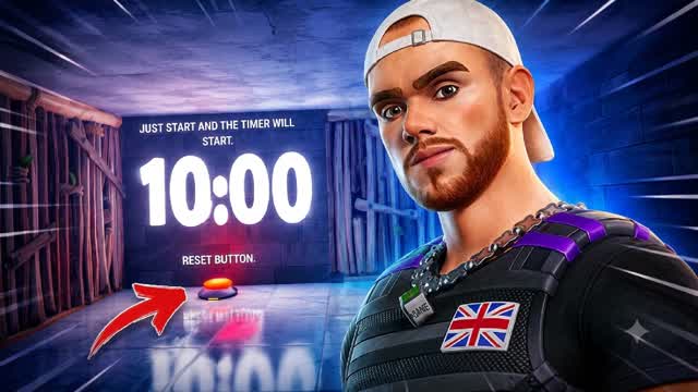 Mongraal Deathrun 1.0 Remake — Fortnite Creative map cover art