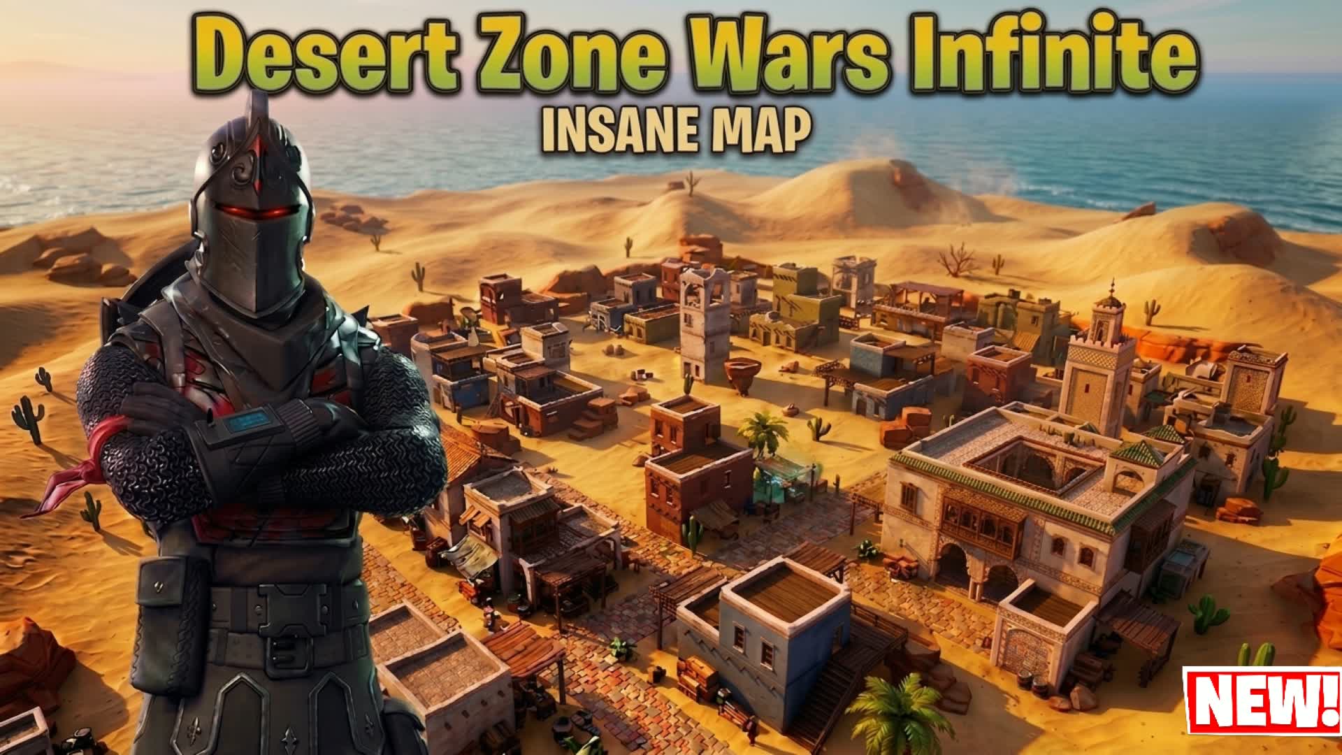 Desert Zone Wars Infinite — Fortnite Creative map
