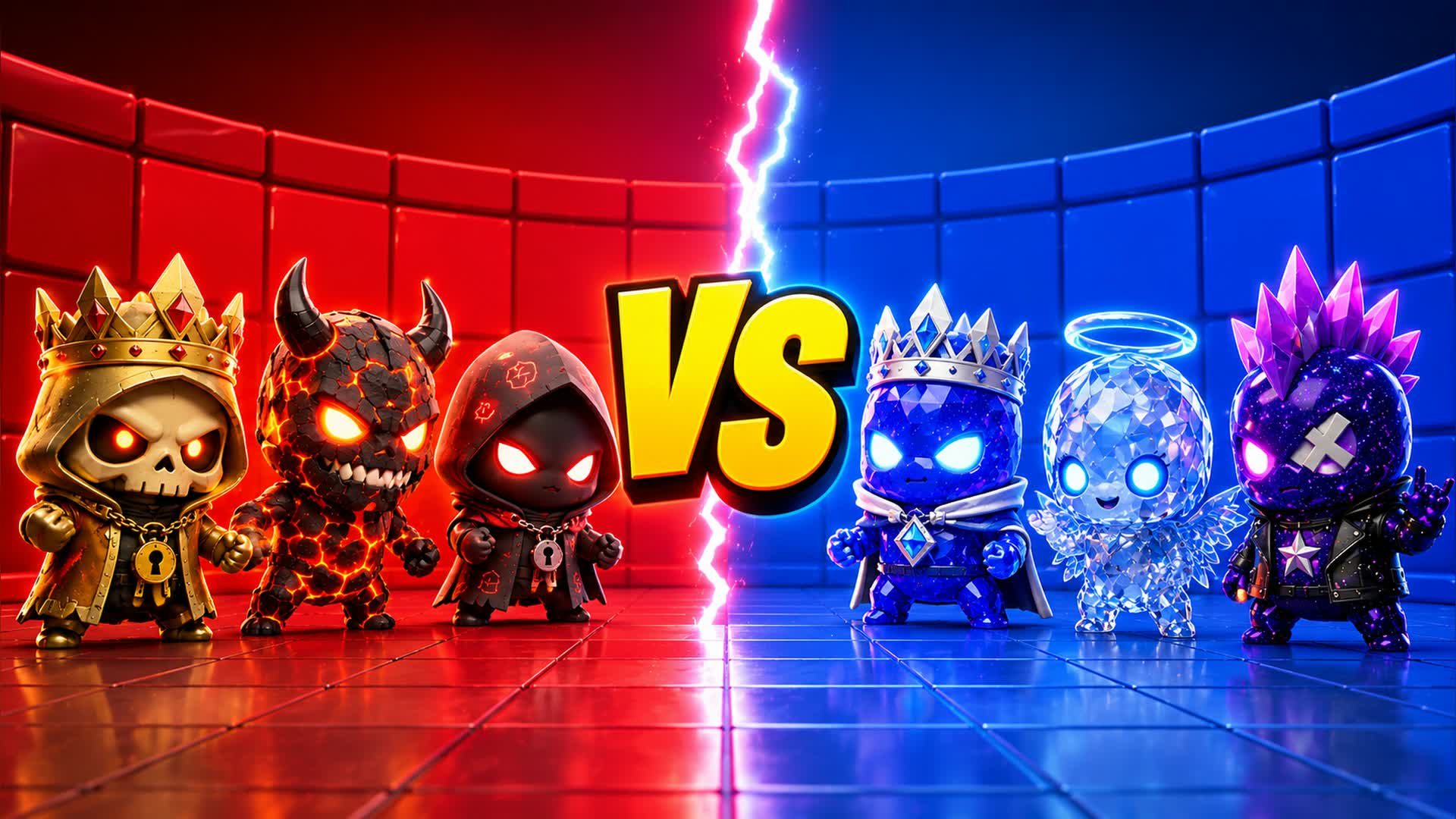 RED VS BLUE FIRESTORM 🔴🔵 — Fortnite Creative map