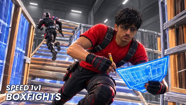 Speed 1v1 Boxfight — Fortnite Creative map