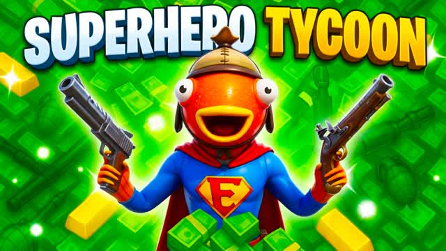 CRAZY SUPERHERO TYCOON — Fortnite Creative map