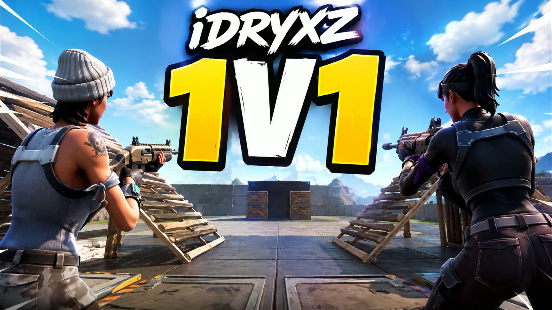 iDryxz 1v1 Build Fight — Fortnite Creative map
