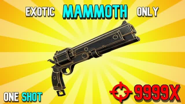 MAMMOTH ONLY 🎯ONE SHOT — Fortnite Creative map