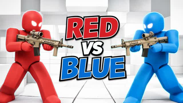 RIVALS PILLARS RED VS BLUE 🔴🔵 — Fortnite Creative map cover art