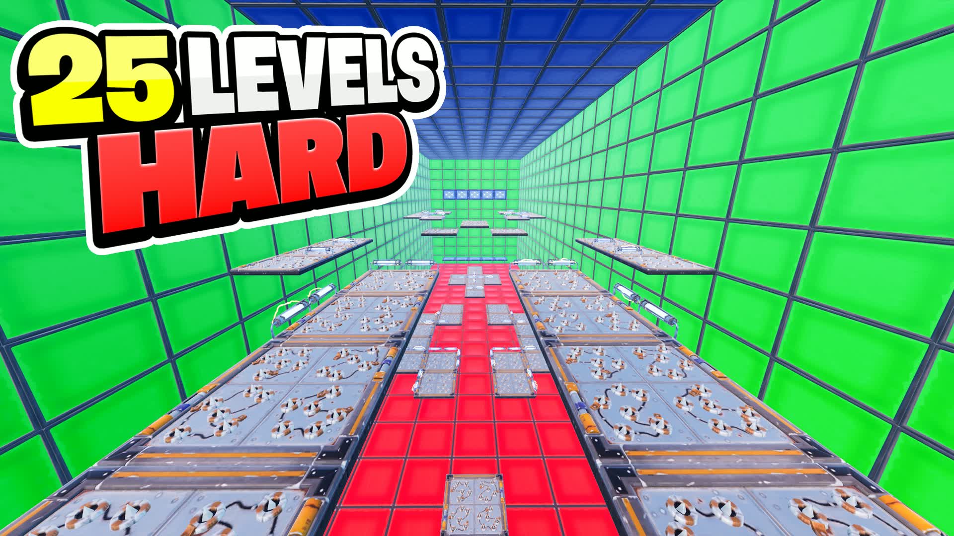 9898 😡 HARD PARKOUR DEATHRUN باركور — Fortnite Creative map