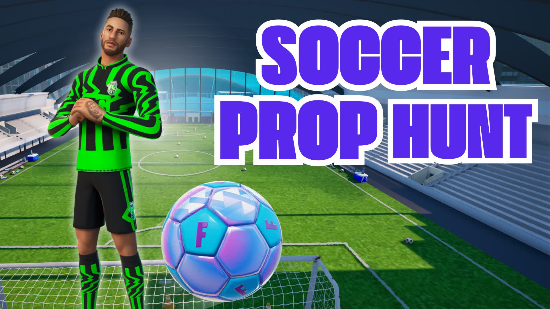 Futbol / Soccer Prop Hunt — Fortnite Creative map