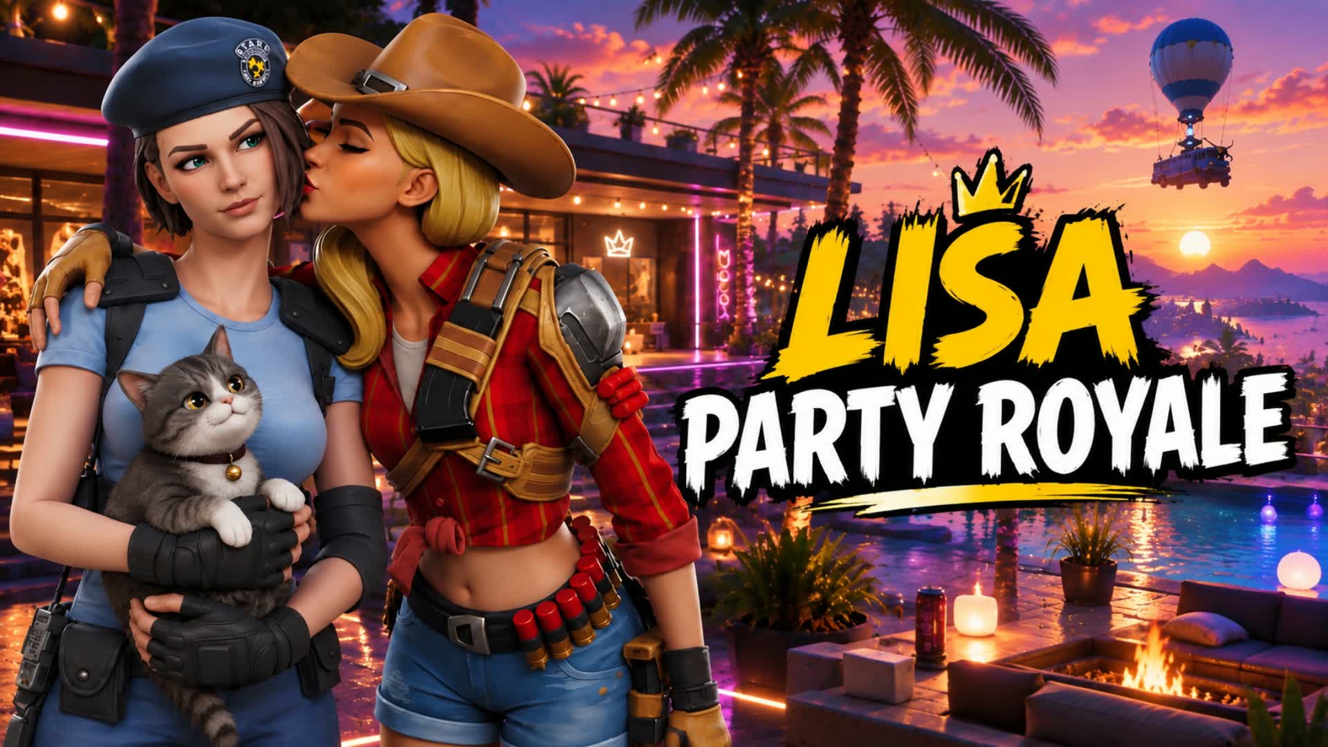 🎡  LISA PARTY ROYAL 2.2 🎡 — Fortnite Creative map