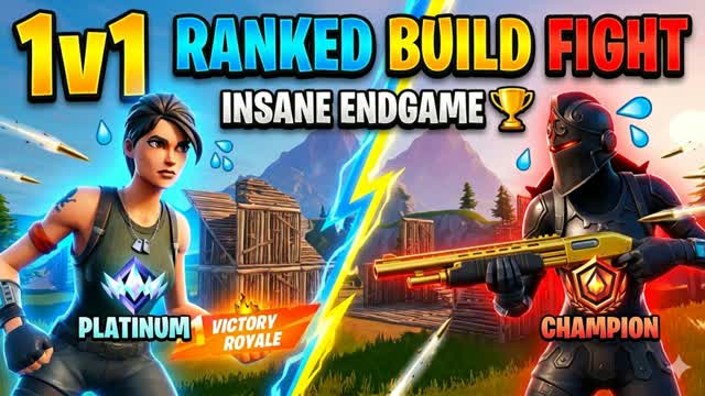 1v1 RANKED BUILD FIGHTS!(FFA) — Fortnite Creative map