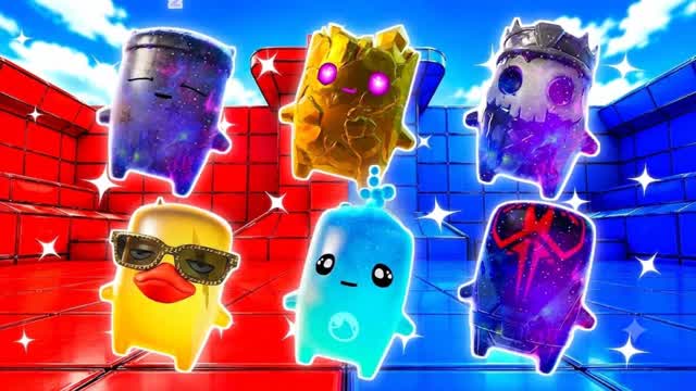 RED VS BLUE🔴🔵IMPOSSIBLE6767 — Fortnite Creative map
