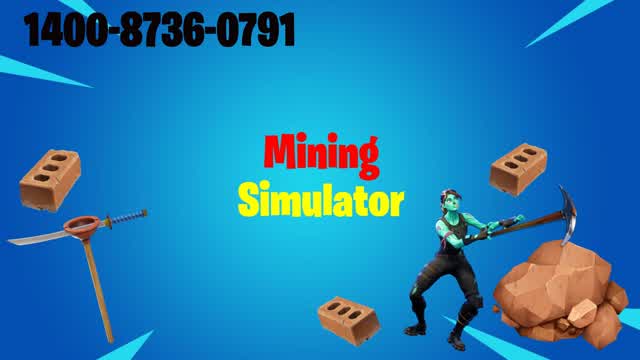 Mining Simulator — Fortnite Creative map cover art