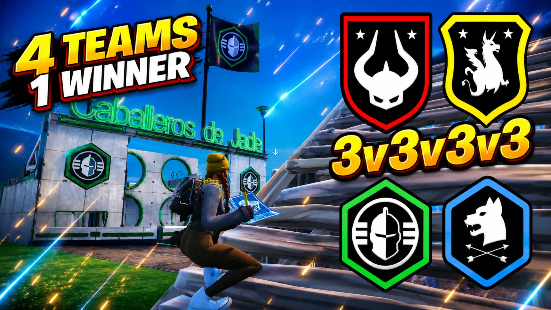 3v3 BATTLE OF BUTTONS (target) — Fortnite Creative map