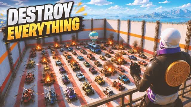 💥 DESTRUCTION MAYHEM 💥 — Fortnite Creative map