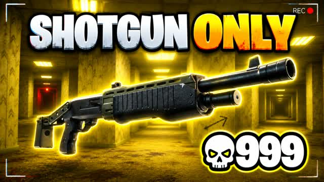 BACKROOMS SHOTGUN ONLY — Fortnite Creative map