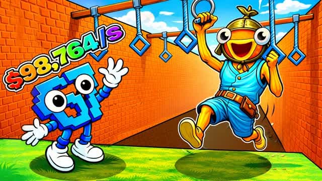 SWING OBBY FOR BRAINROTS [BRAINROT] — Fortnite Creative map